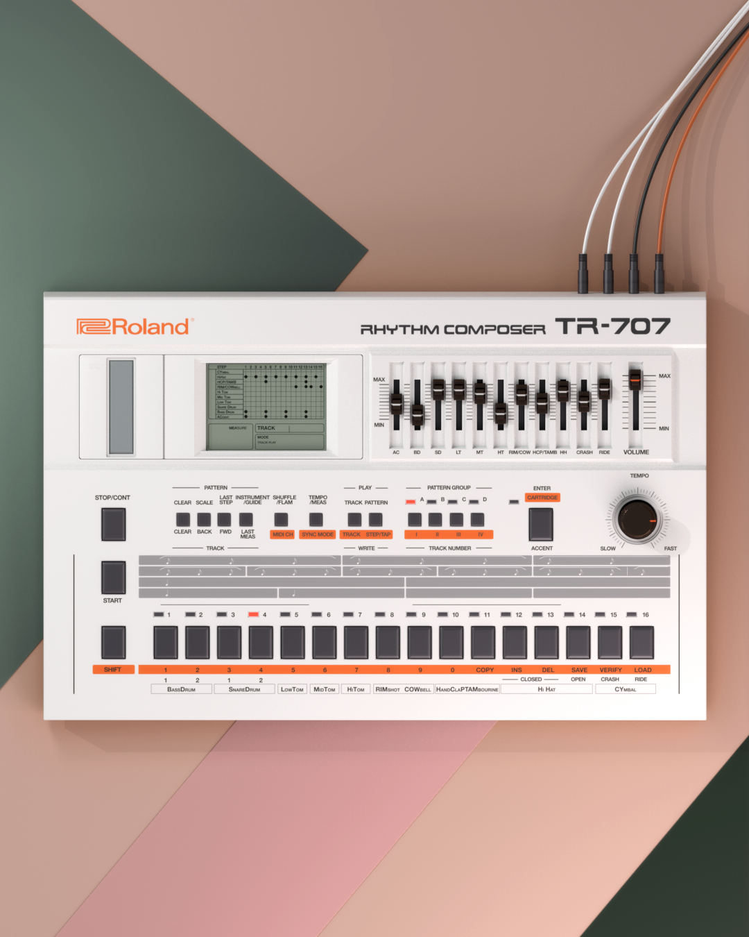 3D, modeling, electronic music, equipment，