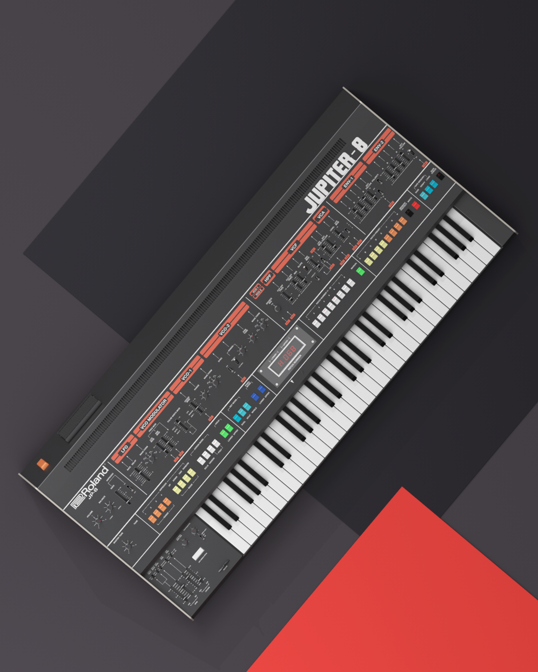 3D, modeling, electronic music, equipment，