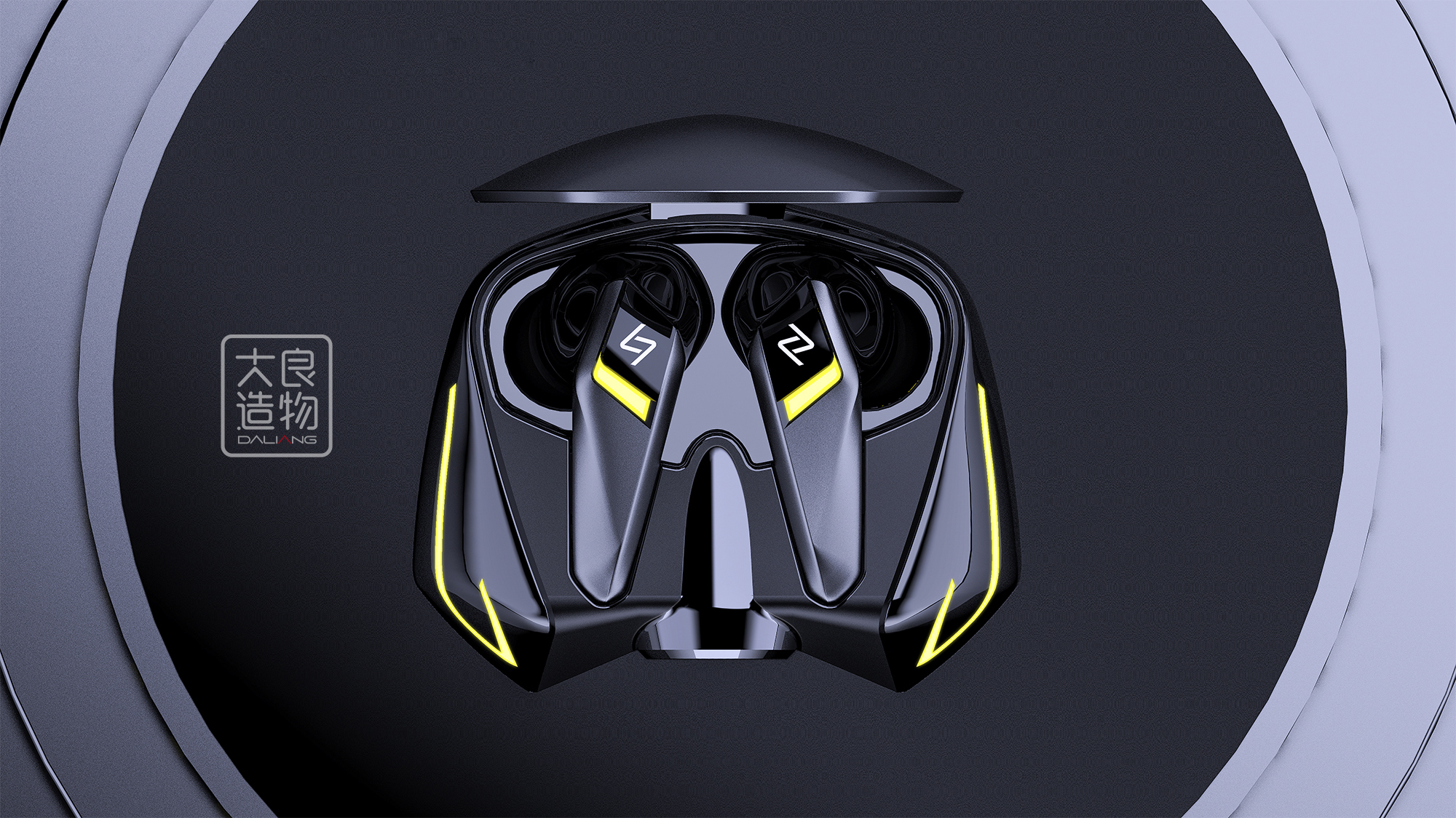 Daliang creation，Wireless Bluetooth headset，Special for eating chicken，Game headset，