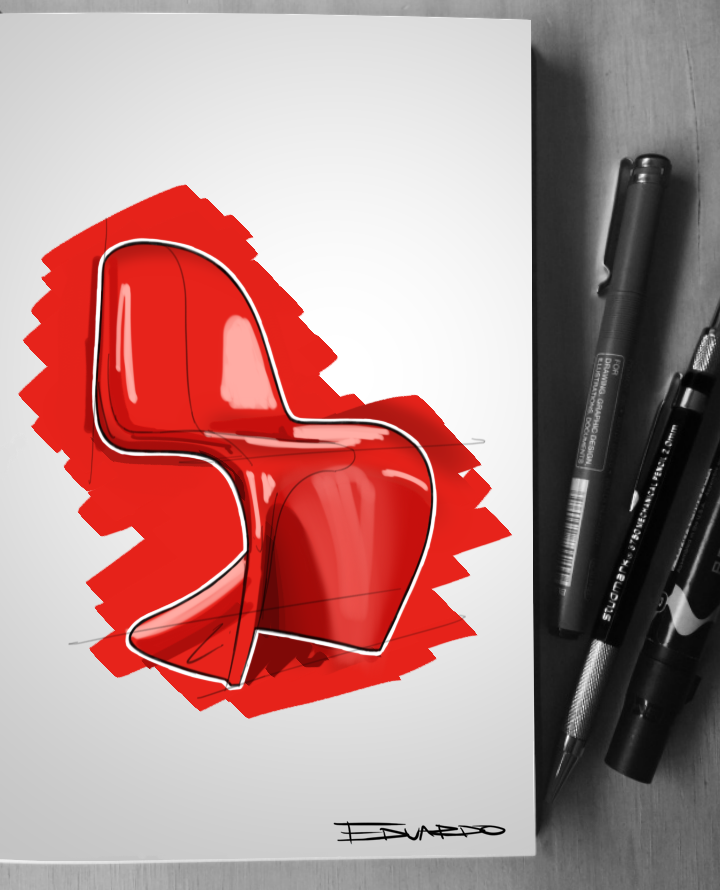 design sketch，product，Hand drawn，