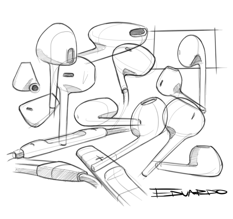 design sketch，product，Hand drawn，