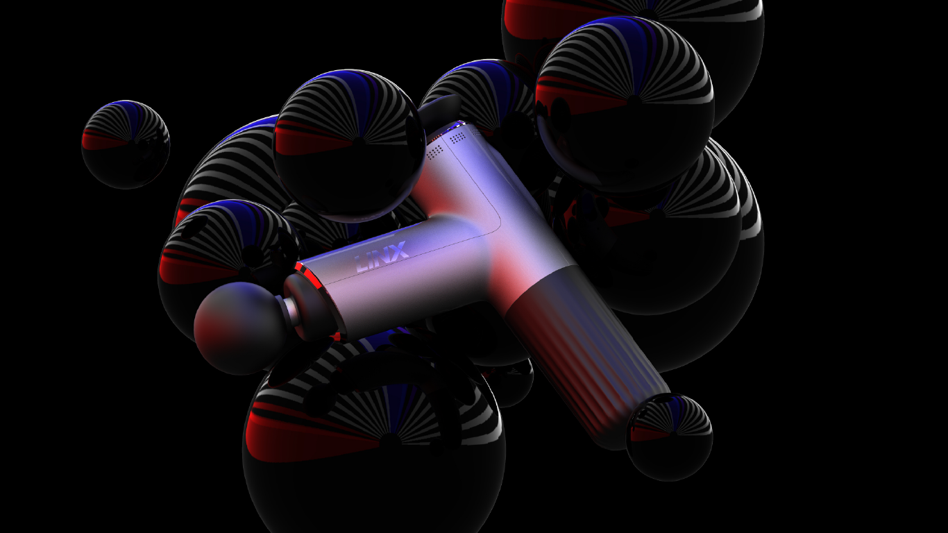 Massage gun, fascia gun, sports fitness，