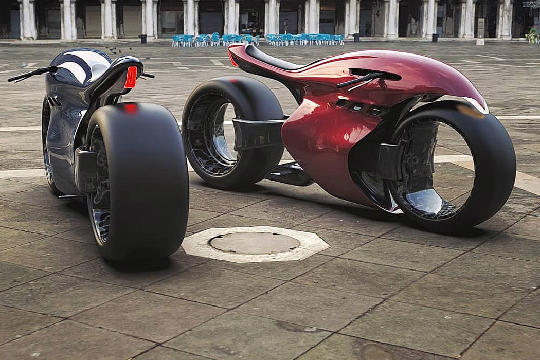 Maserati electric motorcycle，