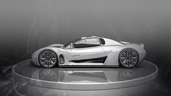 Sports car，Render，high-precision，