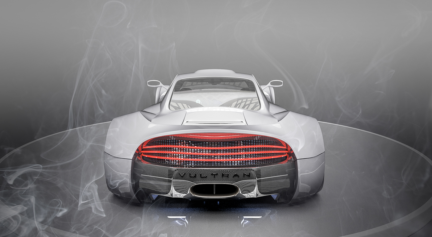 Sports car，Render，high-precision，