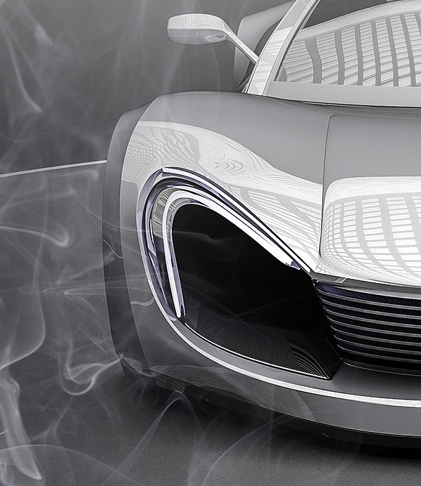 Sports car，Render，high-precision，