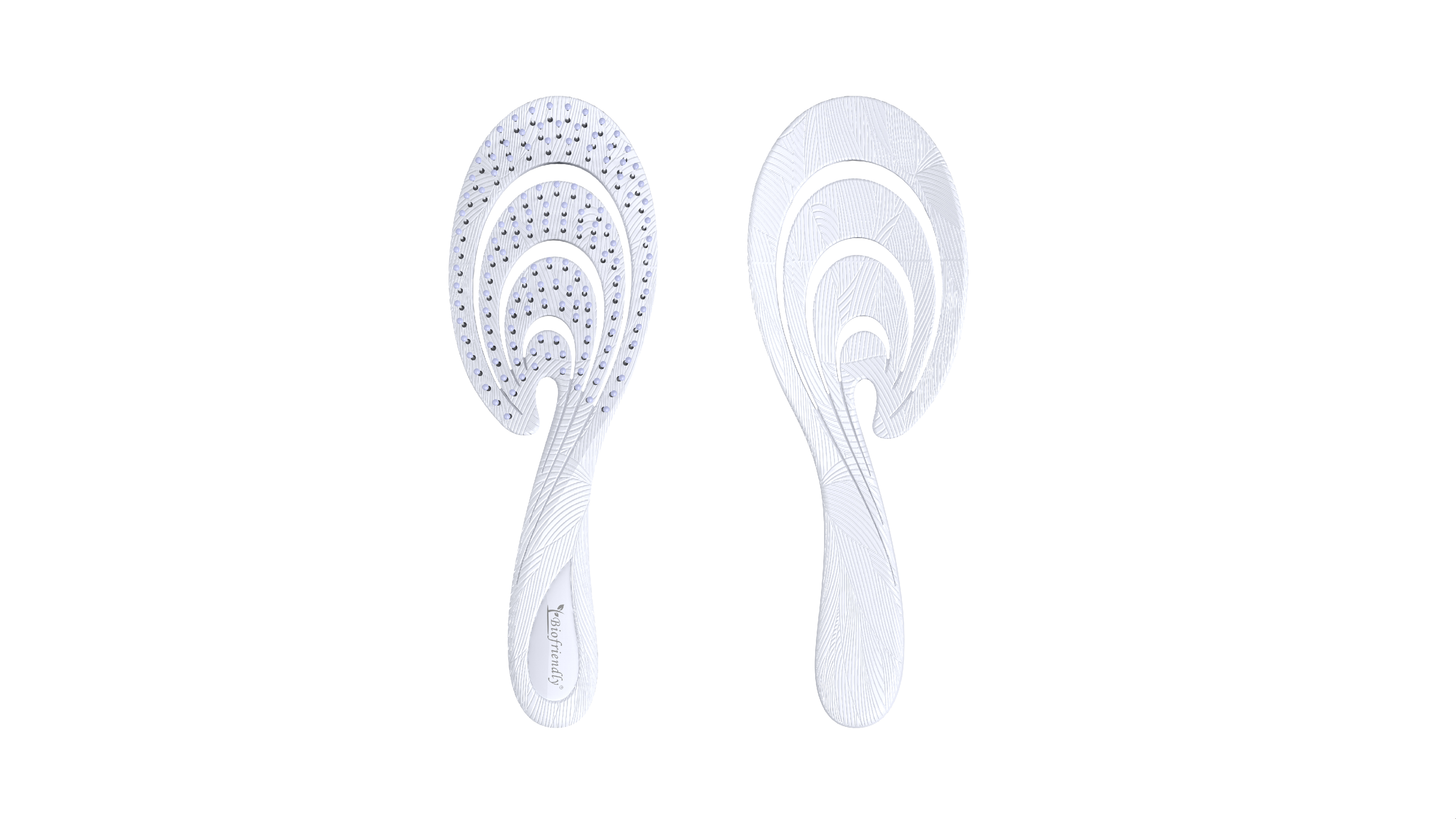 Environmentally friendly hair combs, marine garbage, waves，