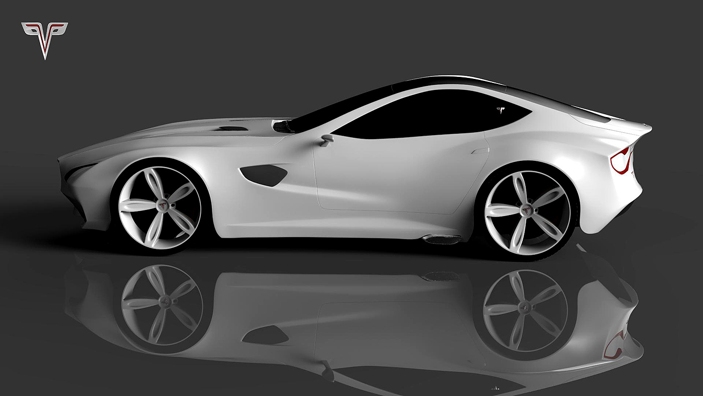 automobile，Render，high definition，