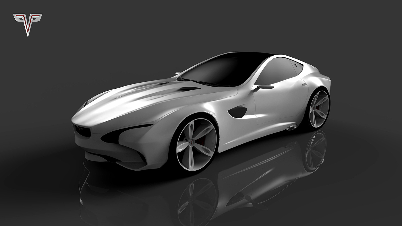 automobile，Render，high definition，