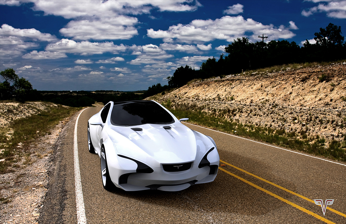 automobile，Render，high definition，