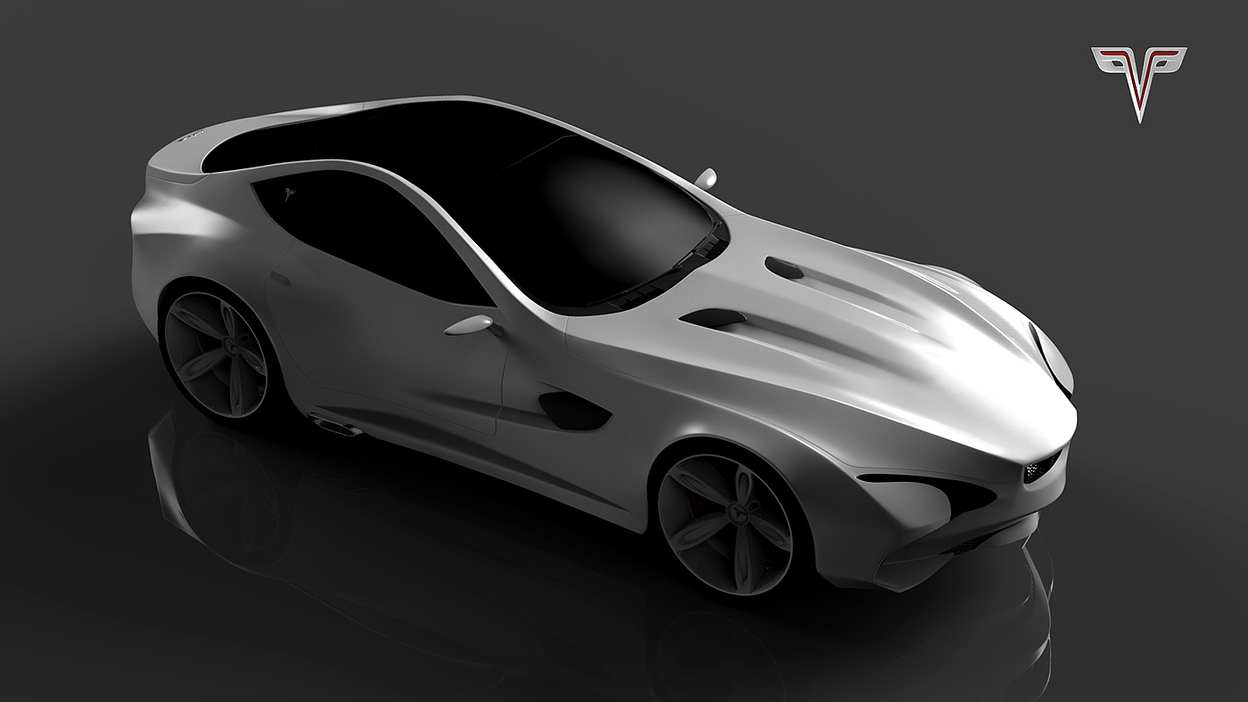 automobile，Render，high definition，