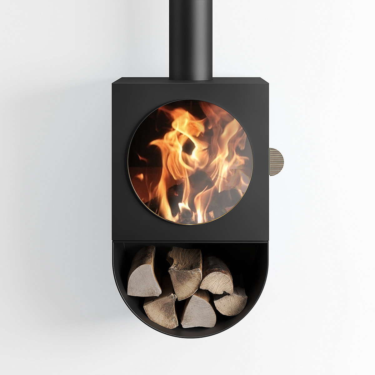 柴炉，黑色，Hailed Australia，Whynot Design，