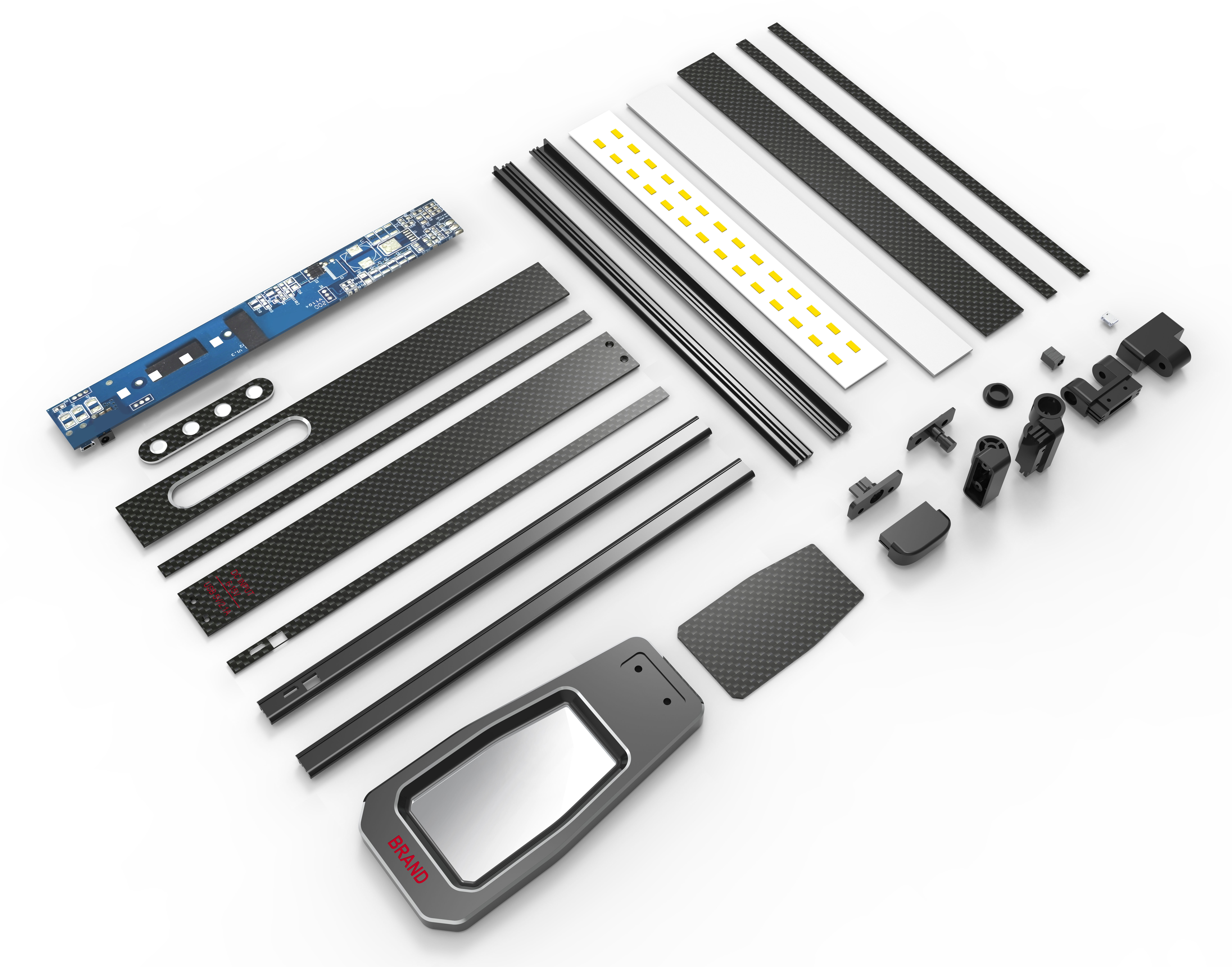 Desk lamp，Multifunctional desk lamp，lamps and lanterns，lighting，environment protection，RC table lamp，