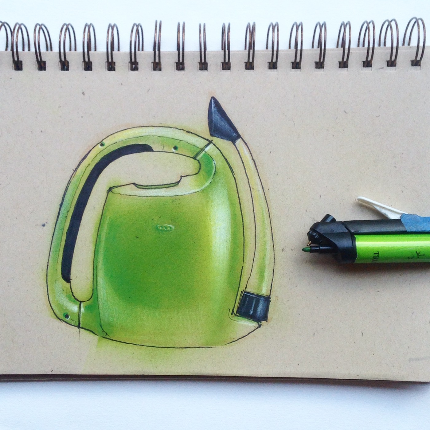 Essays, hand-painted, food，