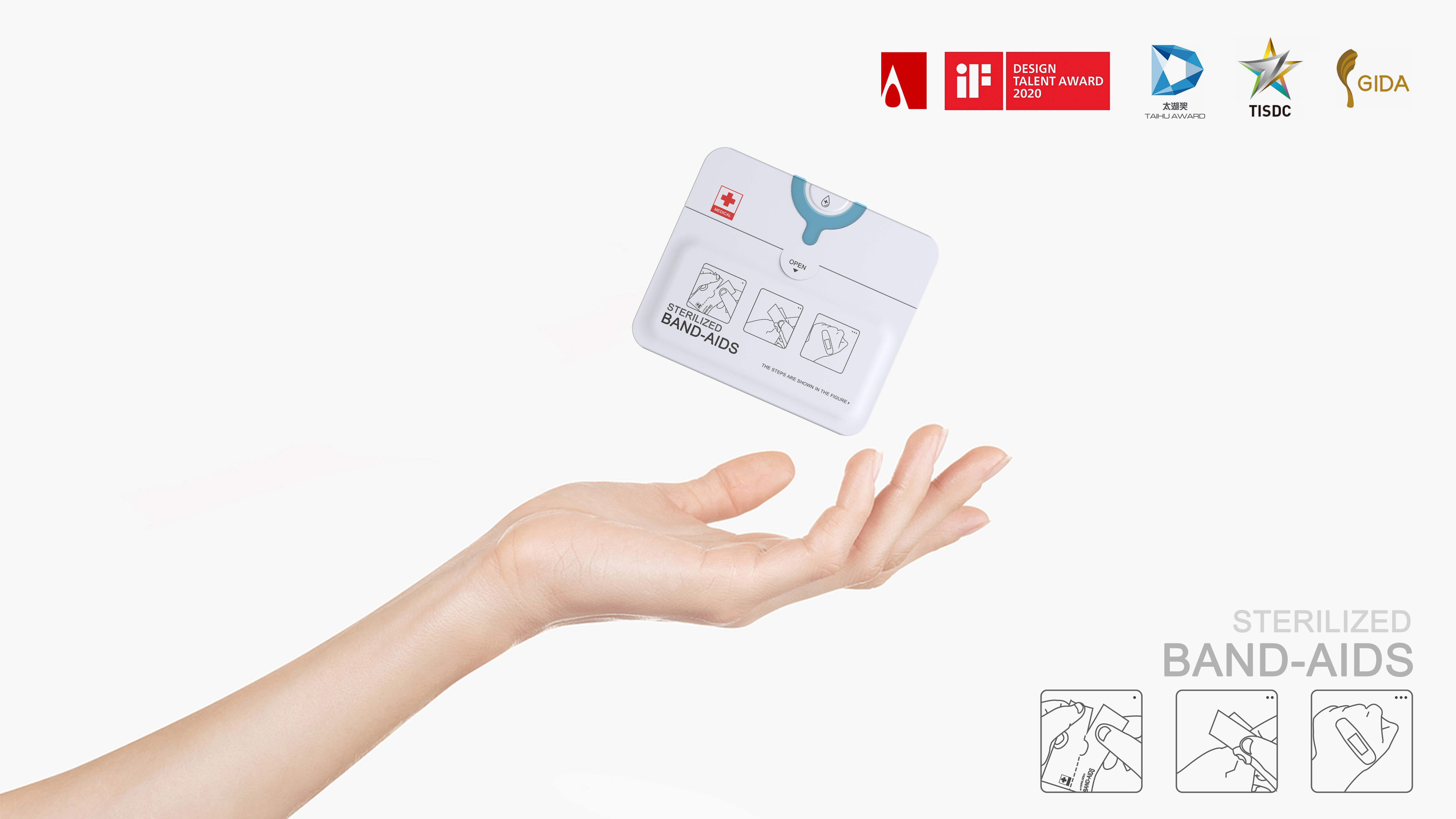 Band aid，disinfect，quick，packing，medical care，