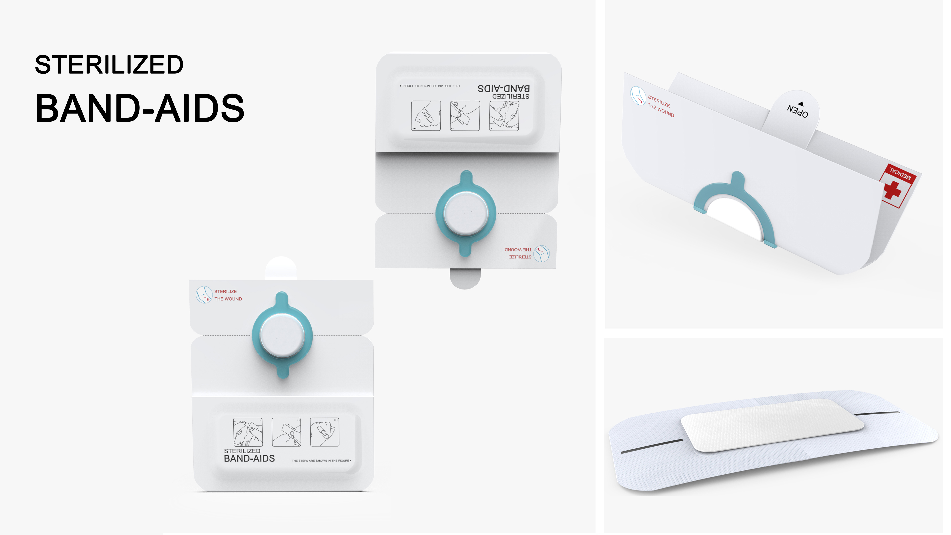 Band aid，disinfect，quick，packing，medical care，