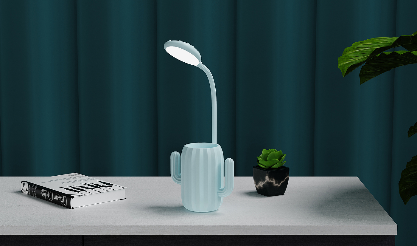 lamps and lanterns，fresh，Office desk lamp，Multifunctional desk lamp，