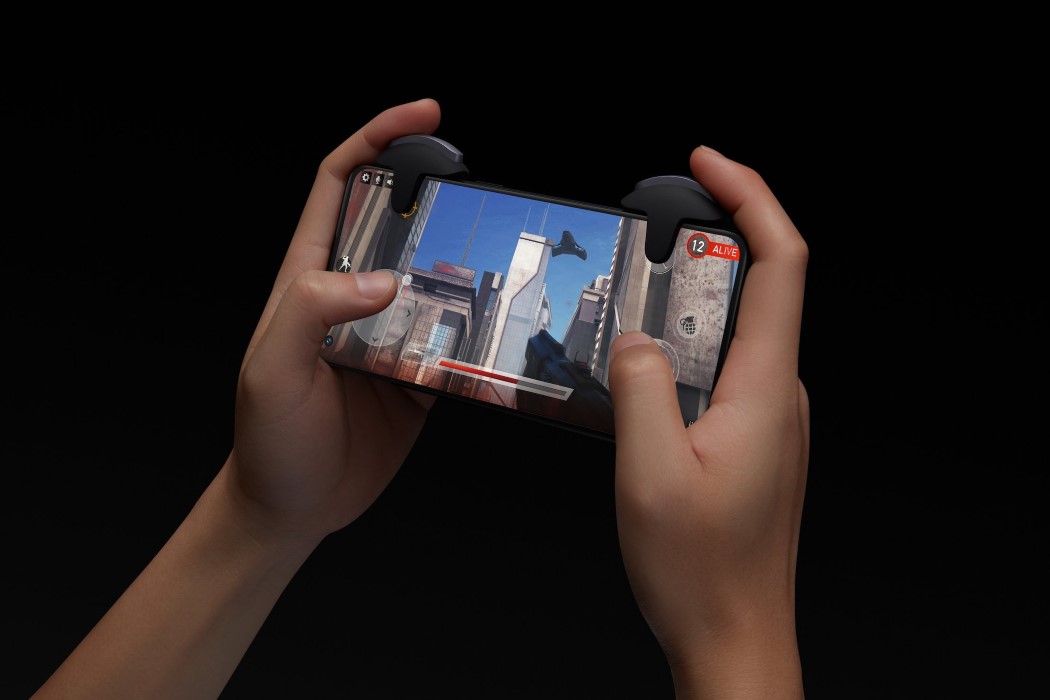 One plus mobile phone，controller，game，