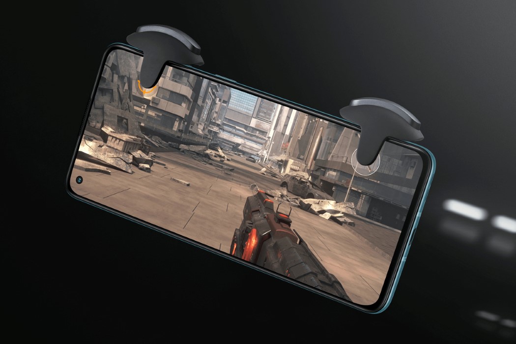 One plus mobile phone，controller，game，