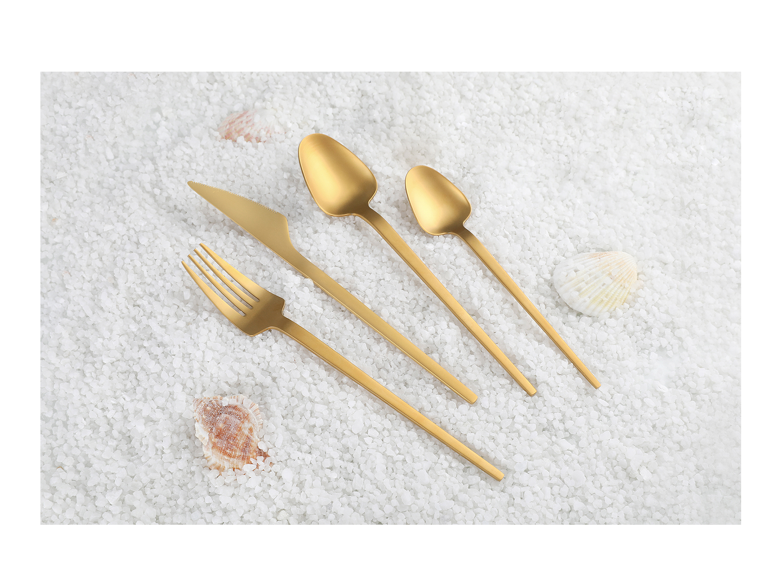 Stainless steel tableware，shark，Thin handle，Simplicity，