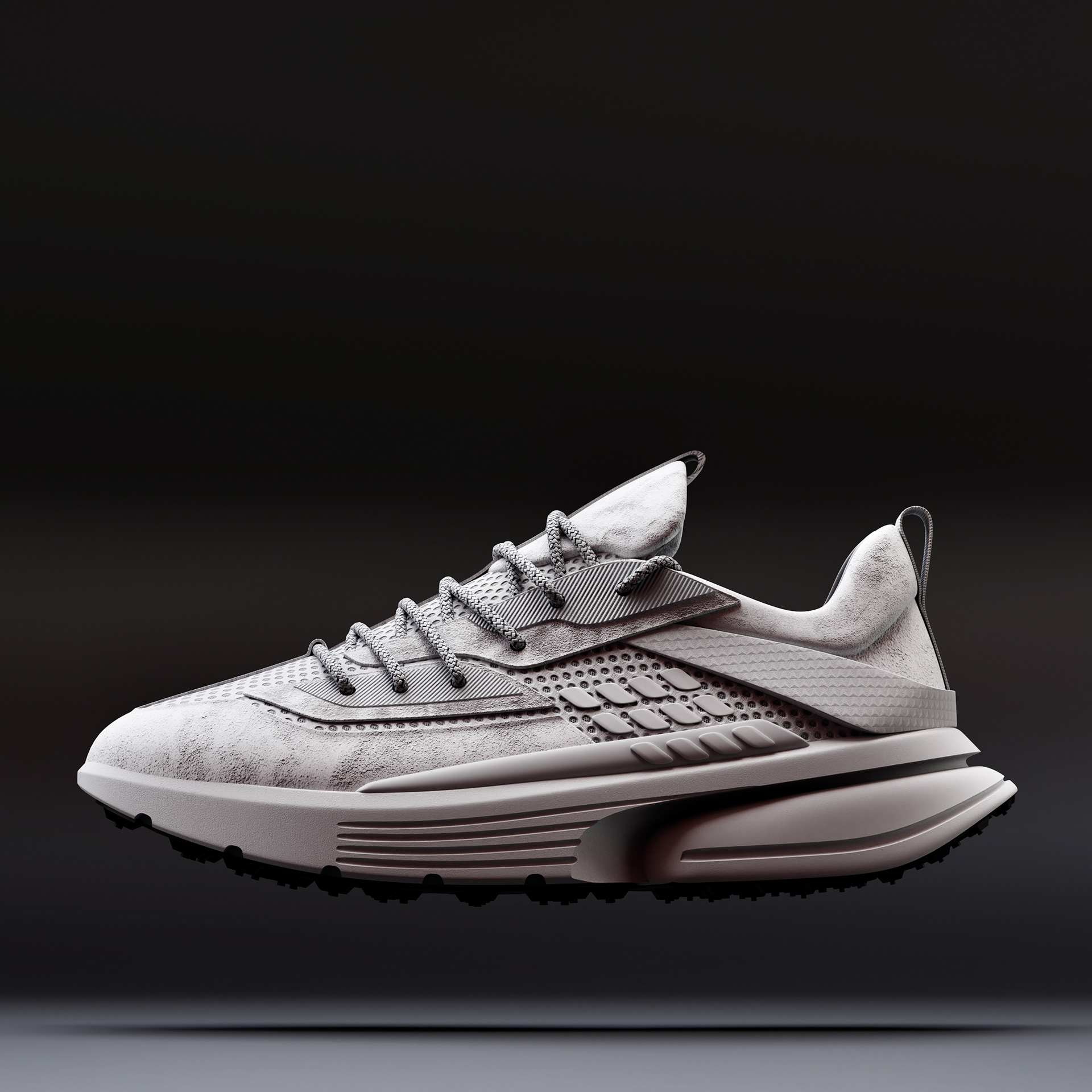 juan vegas，sneakers，white，conceptual design，Outdoor sports，