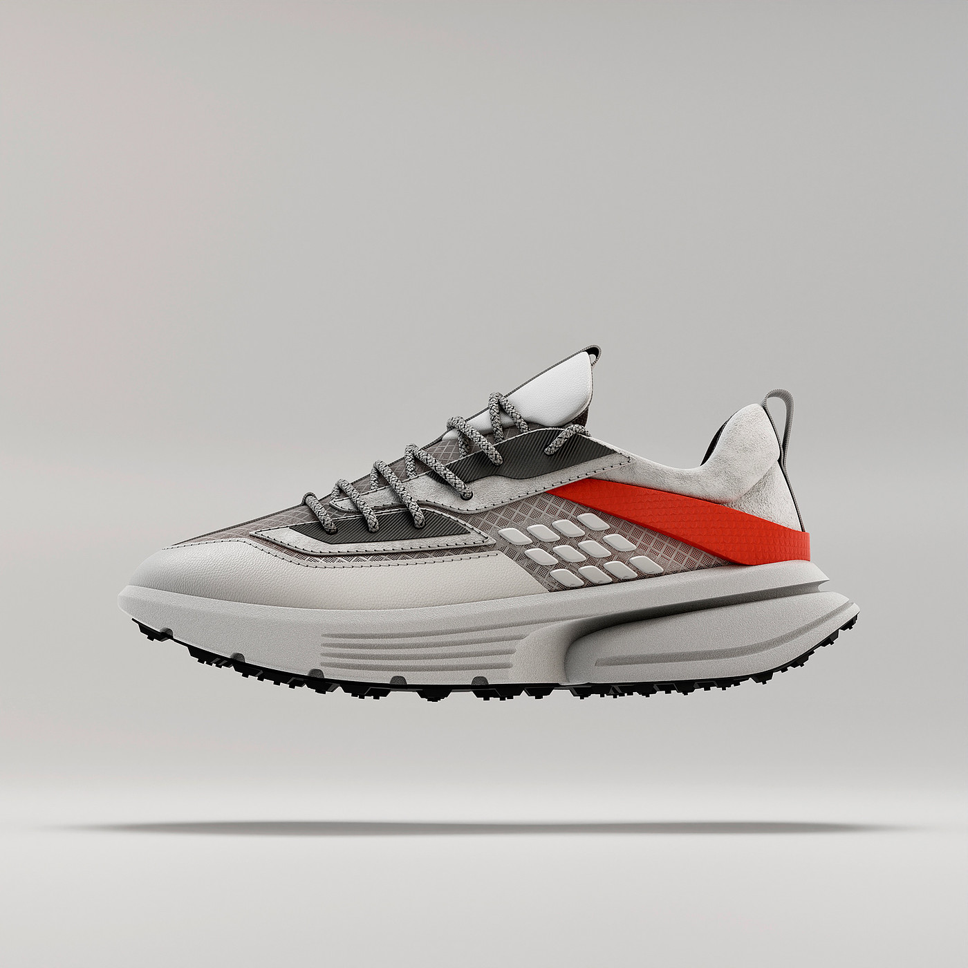 juan vegas，sneakers，white，conceptual design，Outdoor sports，