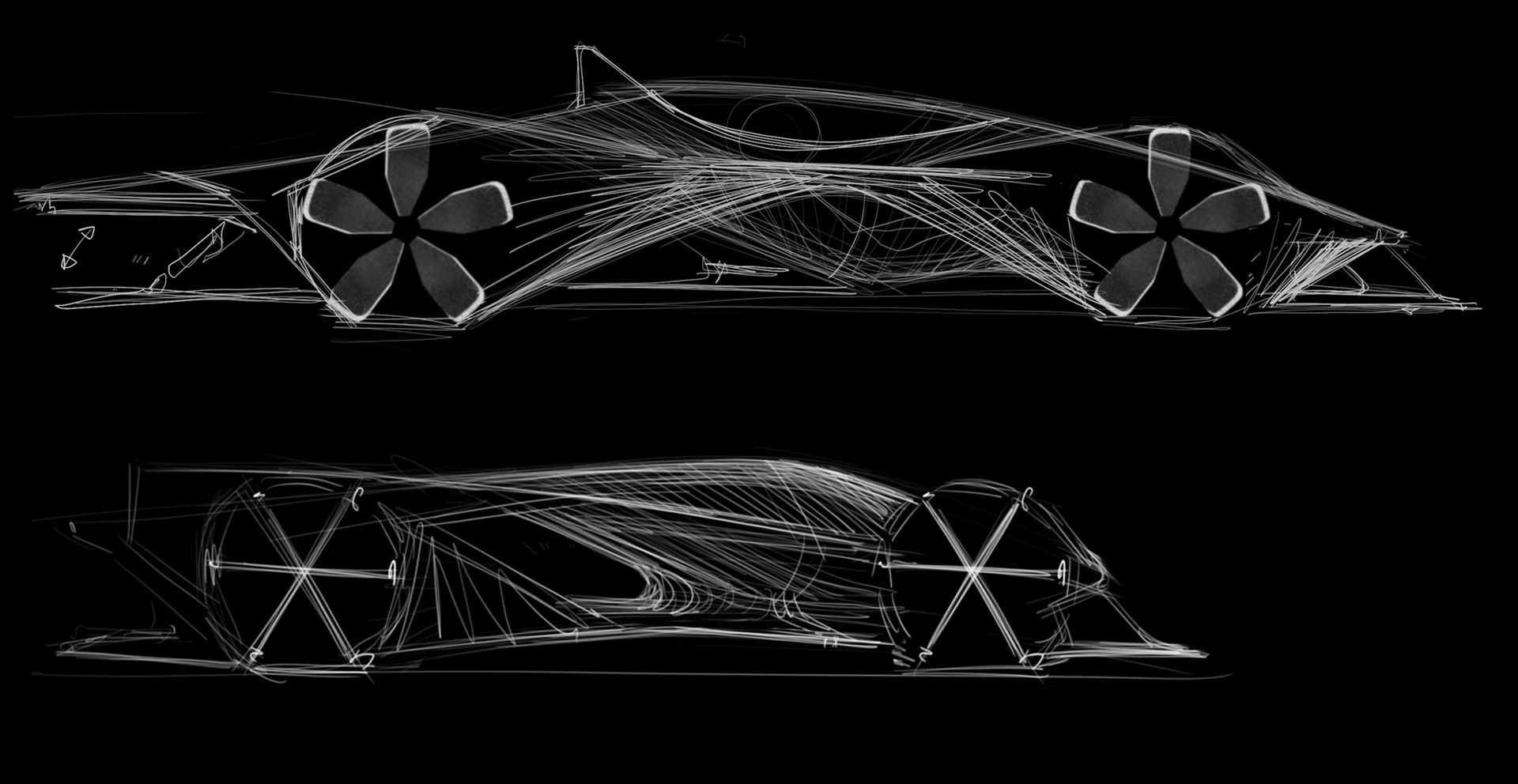 Vladislav Kulikov，Automobile design，lotus，conceptual design，Rail car，silver gray，