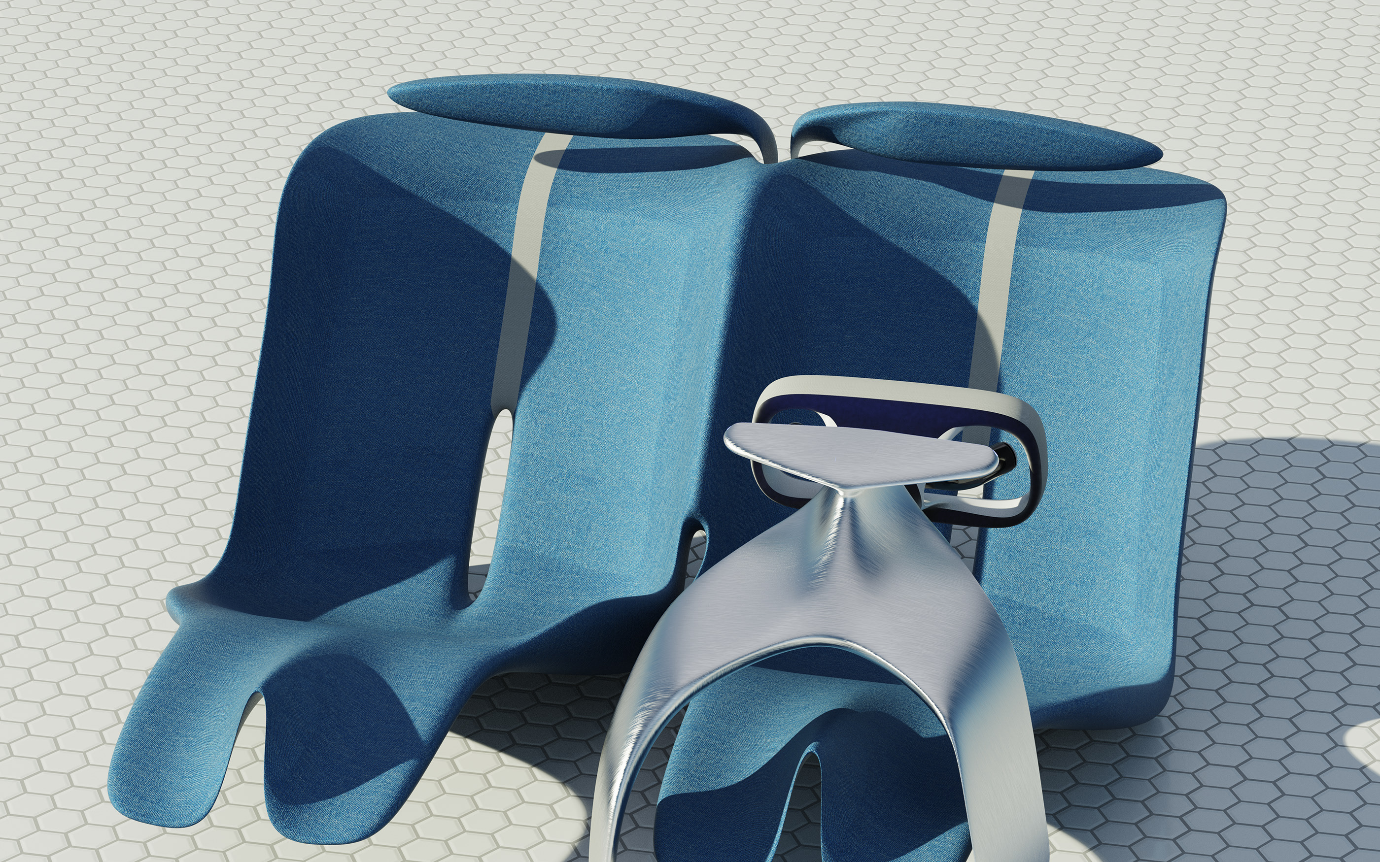 Vladislav Kulikov，Automobile design，lotus，conceptual design，Rail car，silver gray，