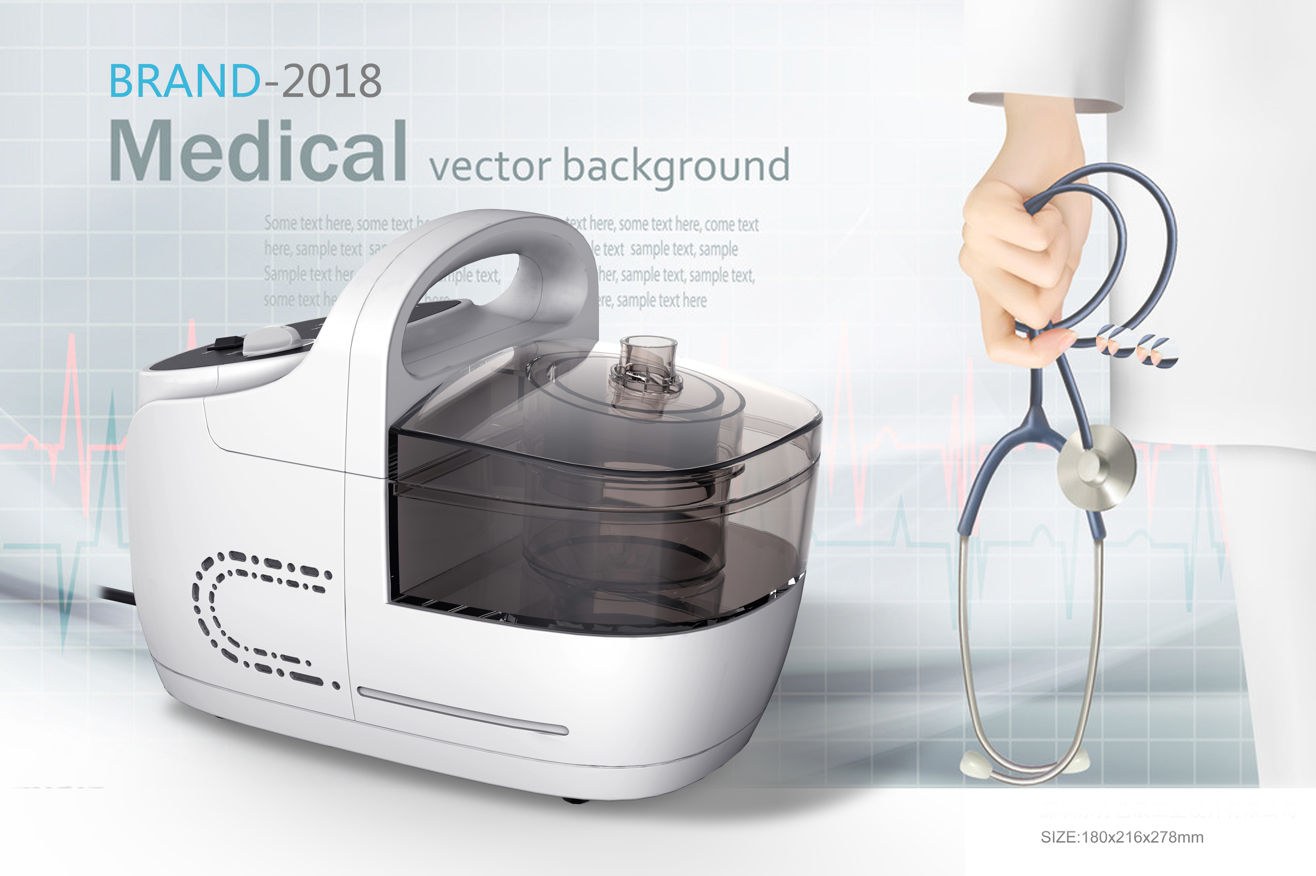 Medical, white products, clean，