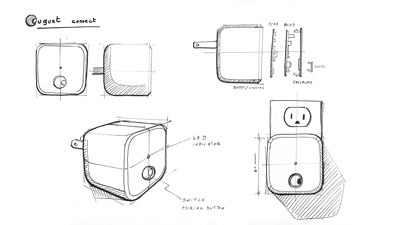 Smart home，Mobile control，Intelligent lock，August Connect，
