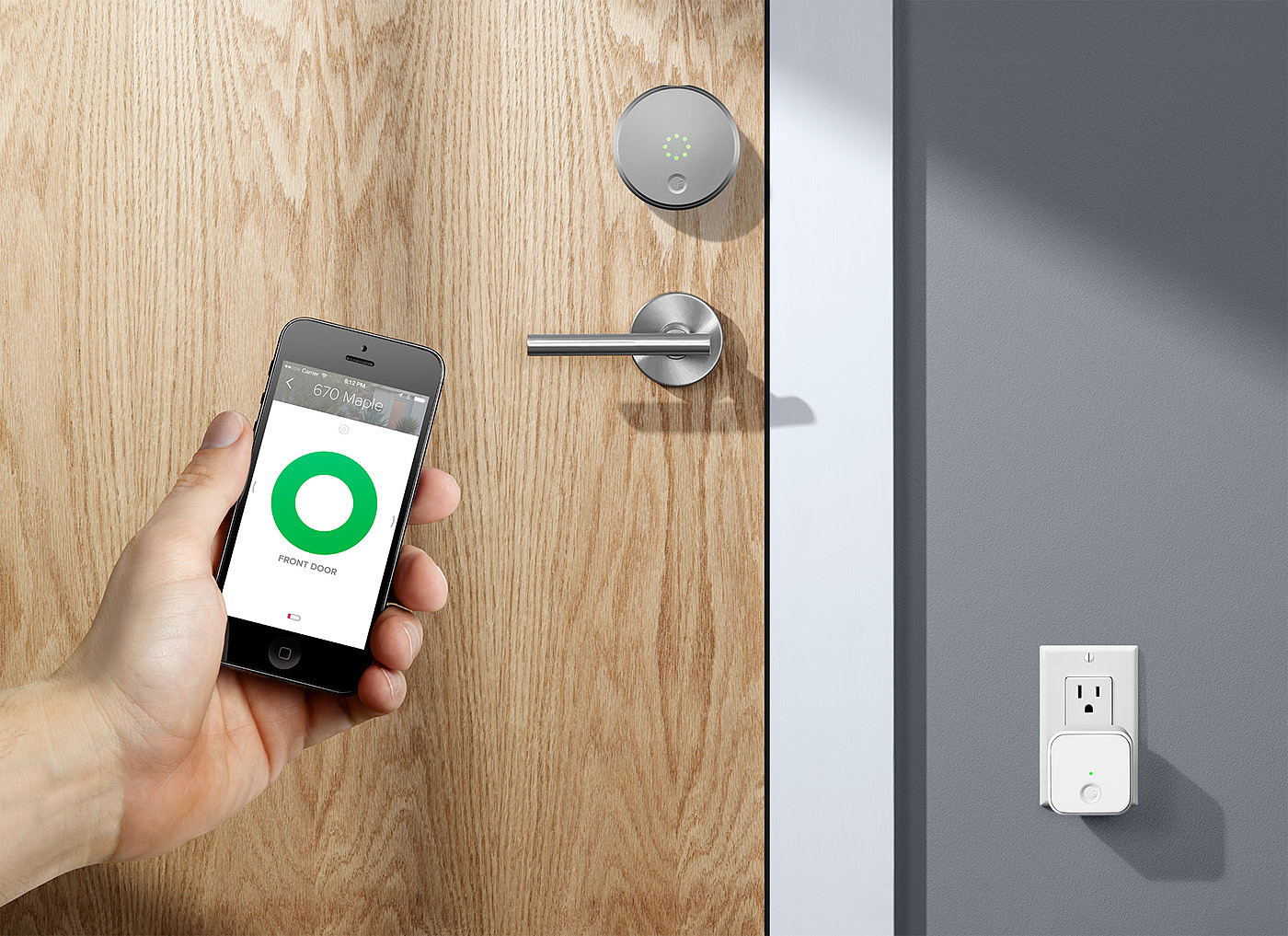 Smart home，Mobile control，Intelligent lock，August Connect，