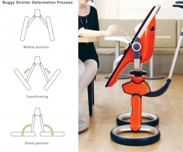 baby，wheelbarrow，product design，industrial design，