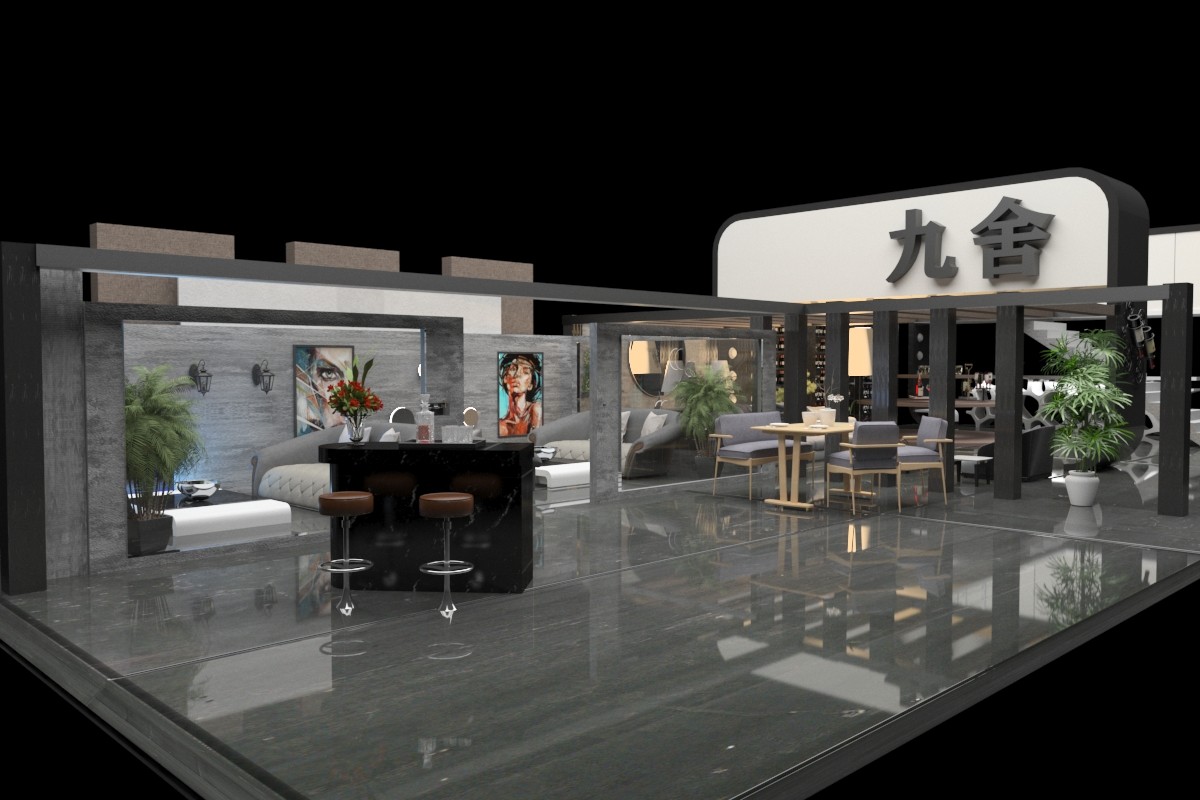 Interior decoration，Exhibition hall design，Alcohol，