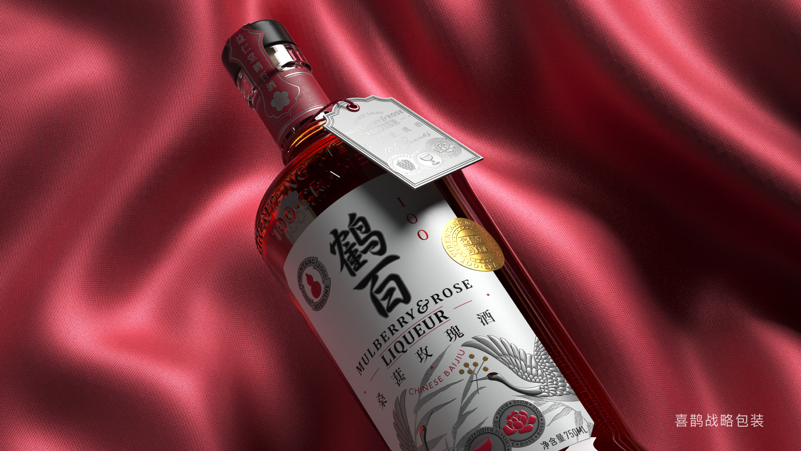 Magpie packaging，product design，packing design，Wine packaging，