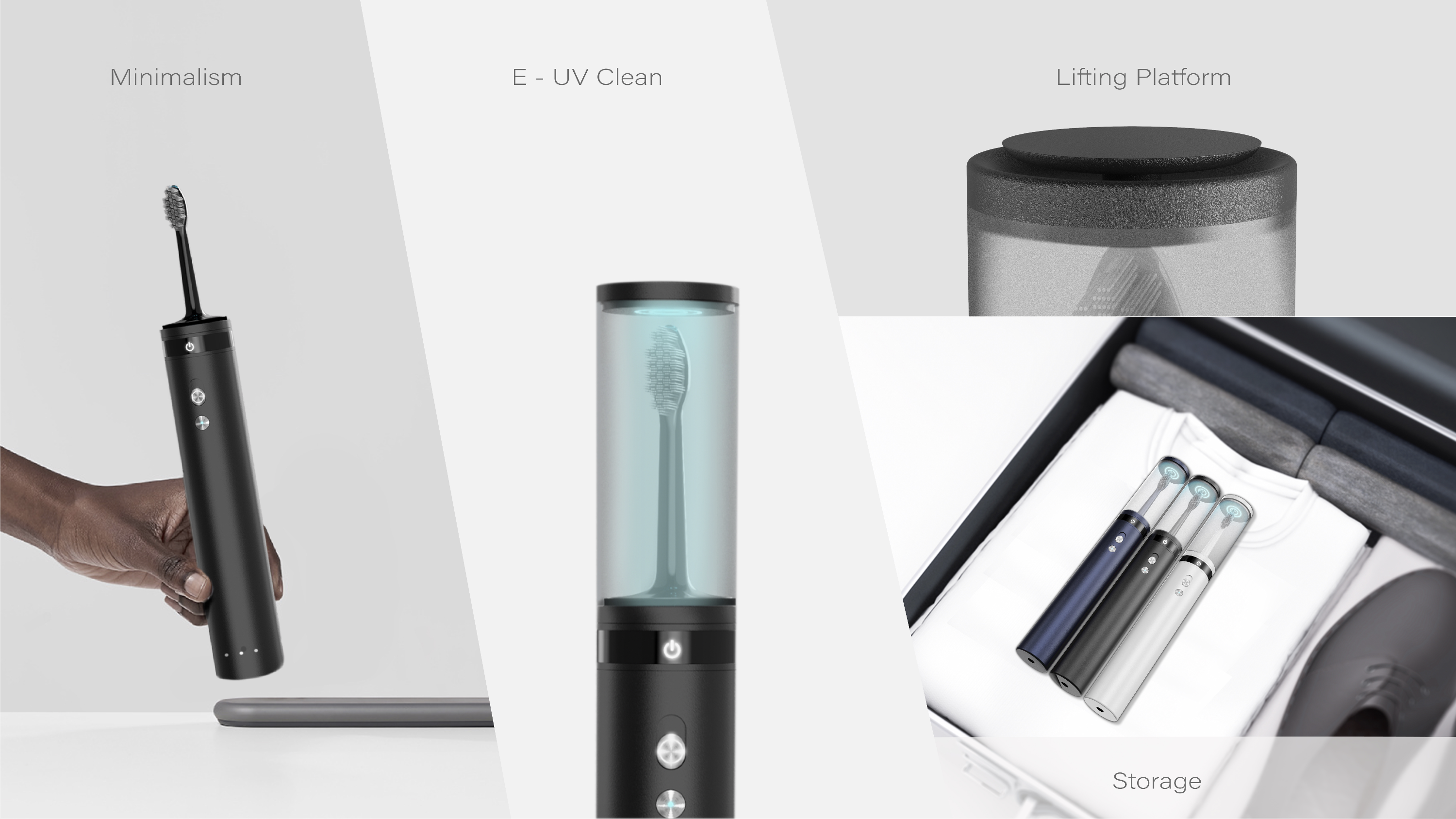 industrial design，product design，Toothbrush design，Intelligent appliance design，