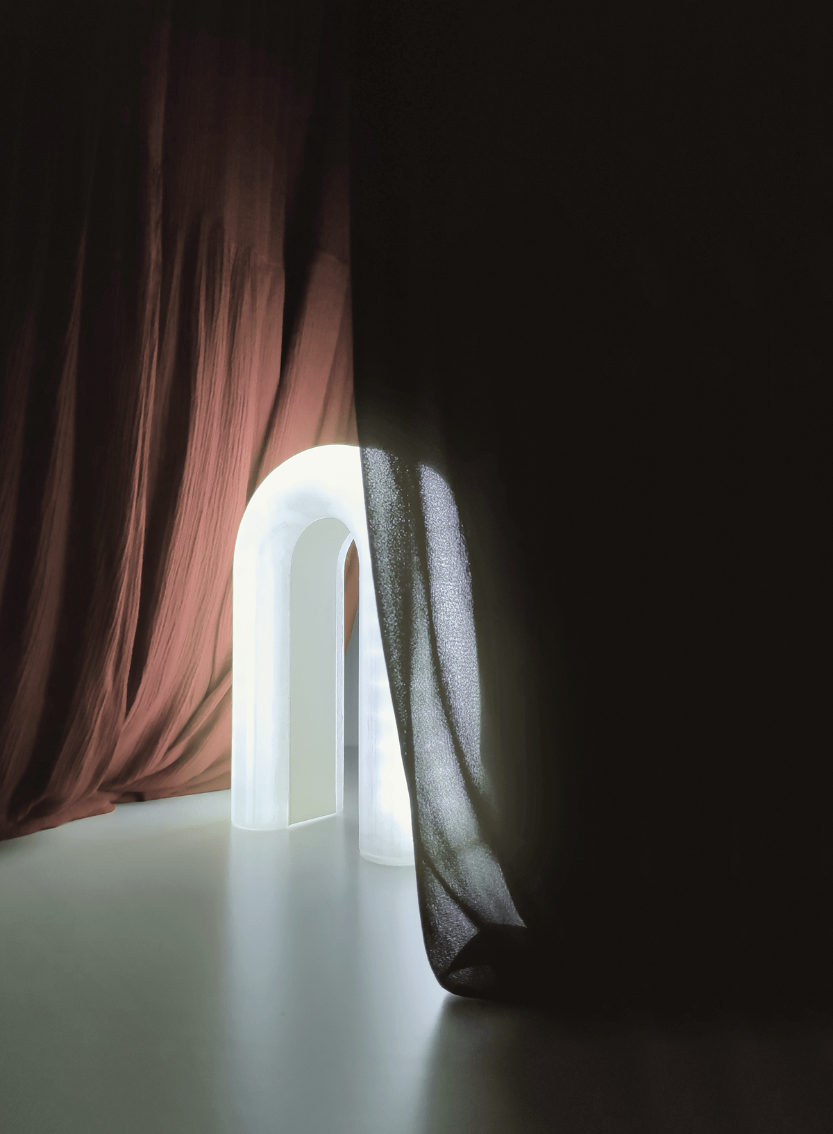 Aida García，KABU PORTABLE，lamps and lanterns，portable，Charging base，U-shape，