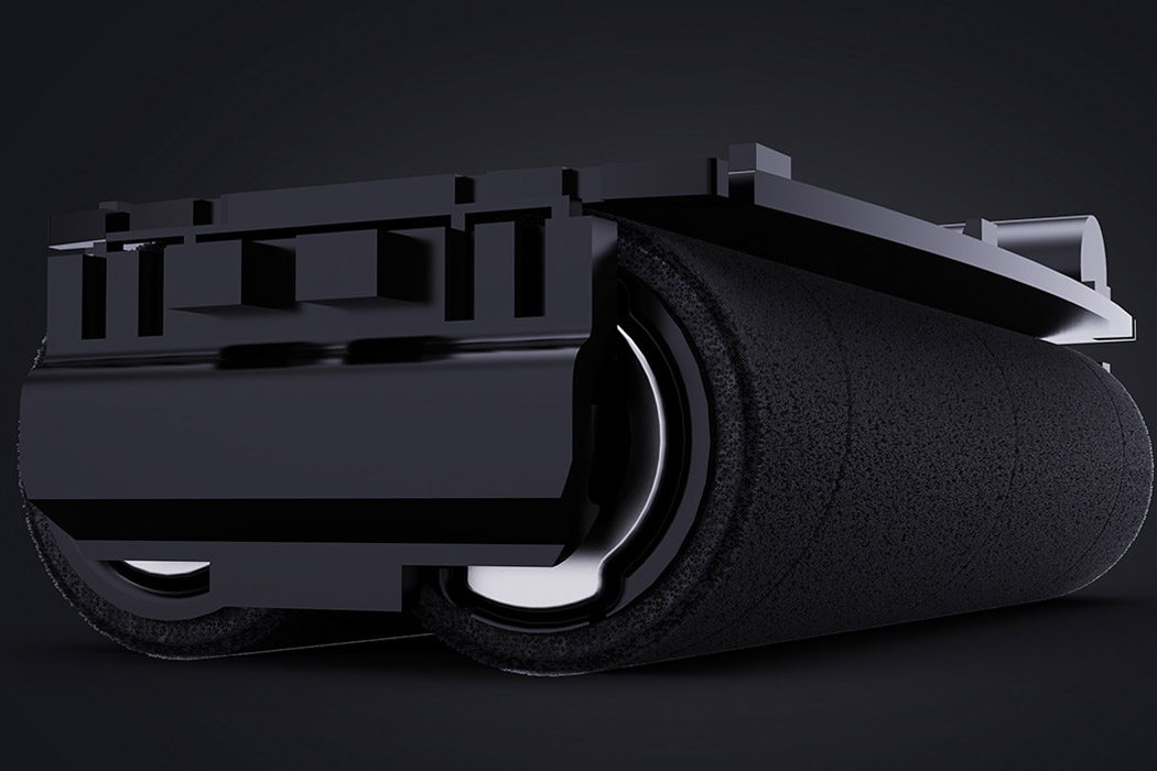 Touch screen cleaner，black，Mercedes Benz EQ series，Number of Anchors，Mouse shape，