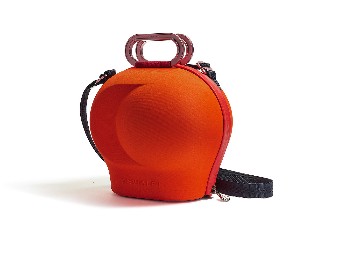 Guillaume Almon，Cocoon - Devialet，suitcase，orange，Bag，
