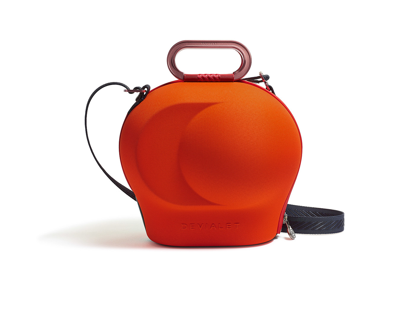 Guillaume Allemon，Cocoon - Devialet，手提箱，橙色，提包，