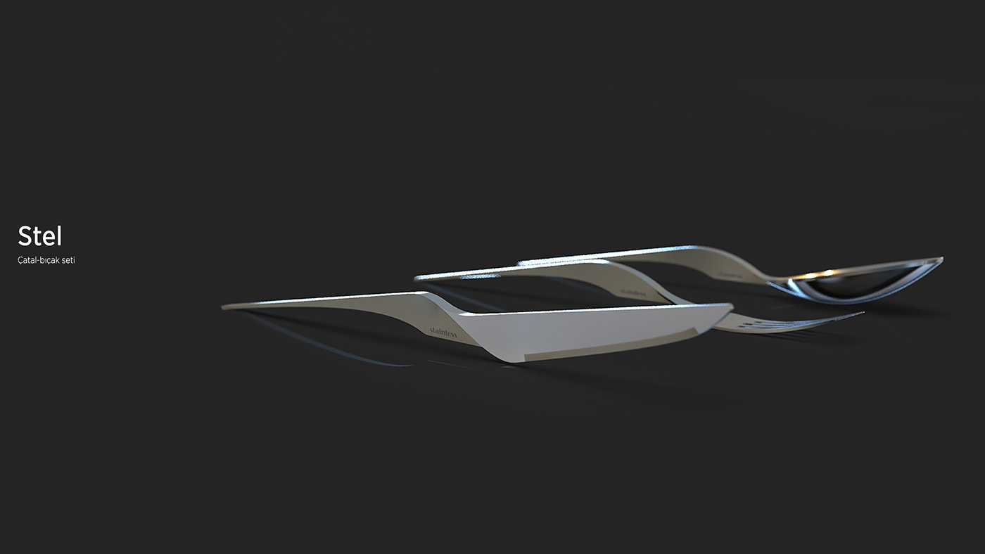 tableware，knife and fork，soup spoon，