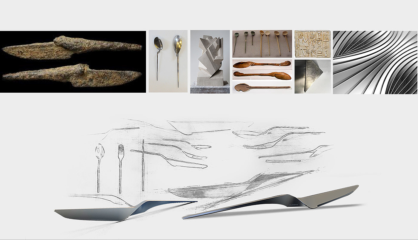 tableware，knife and fork，soup spoon，