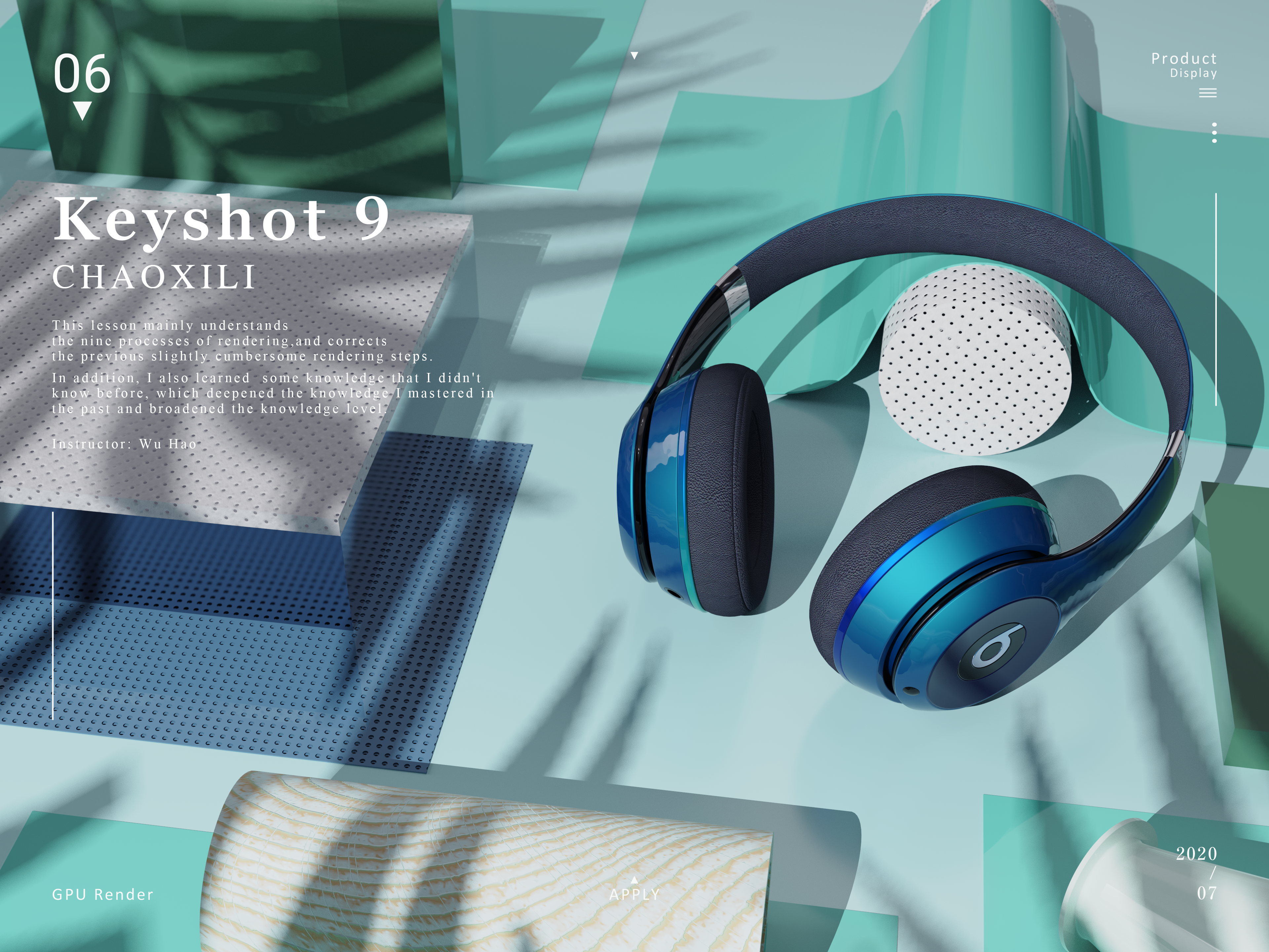 Day and night rendering project，