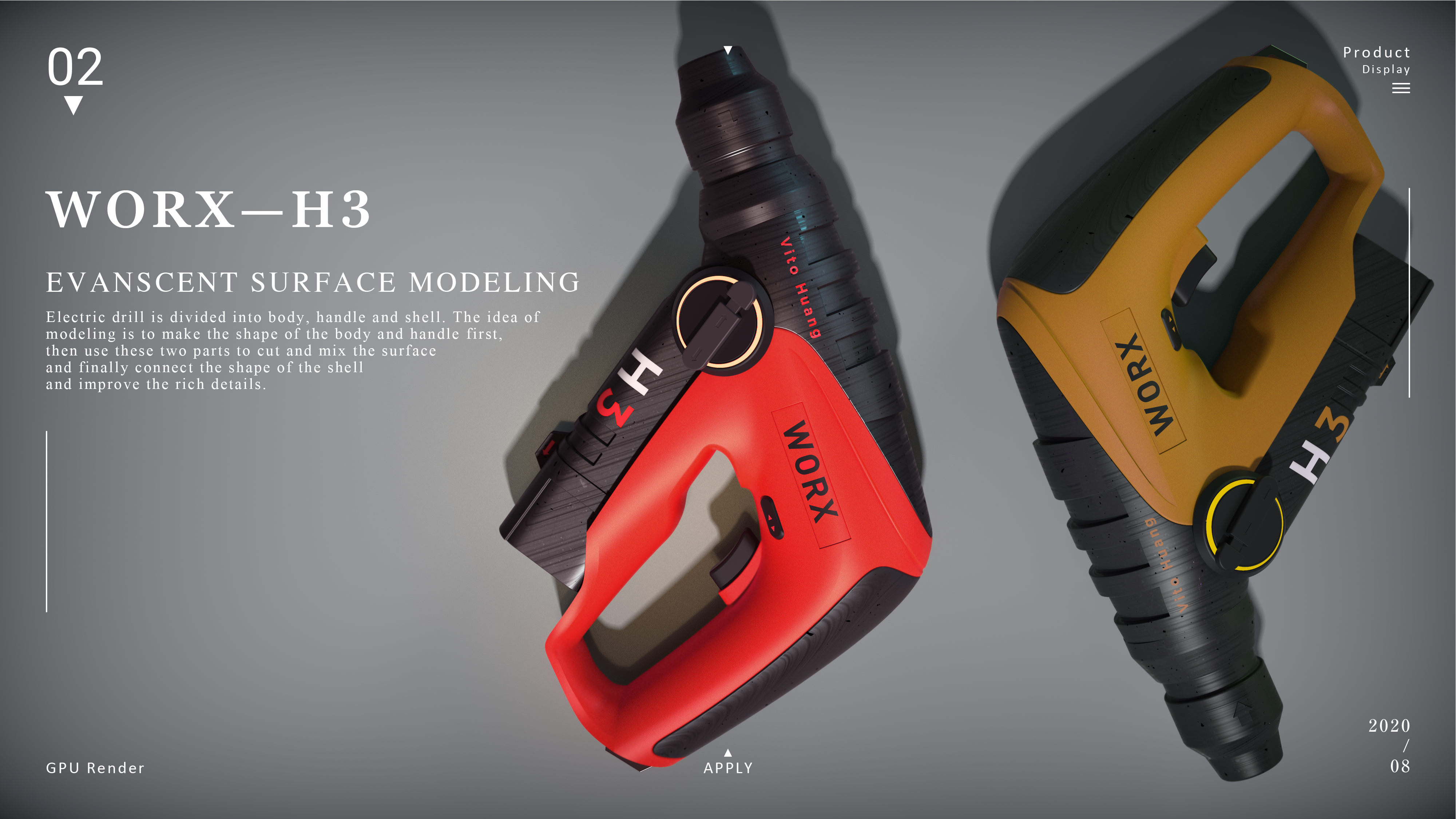 Day and night rendering project，