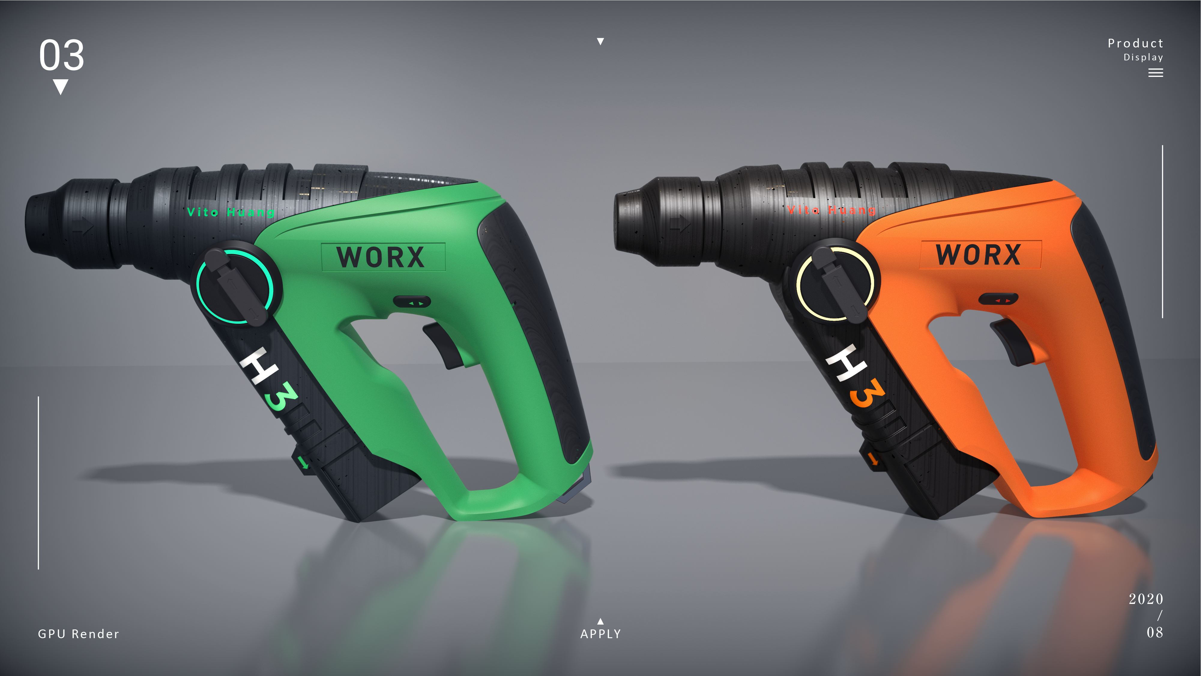 Day and night rendering project，