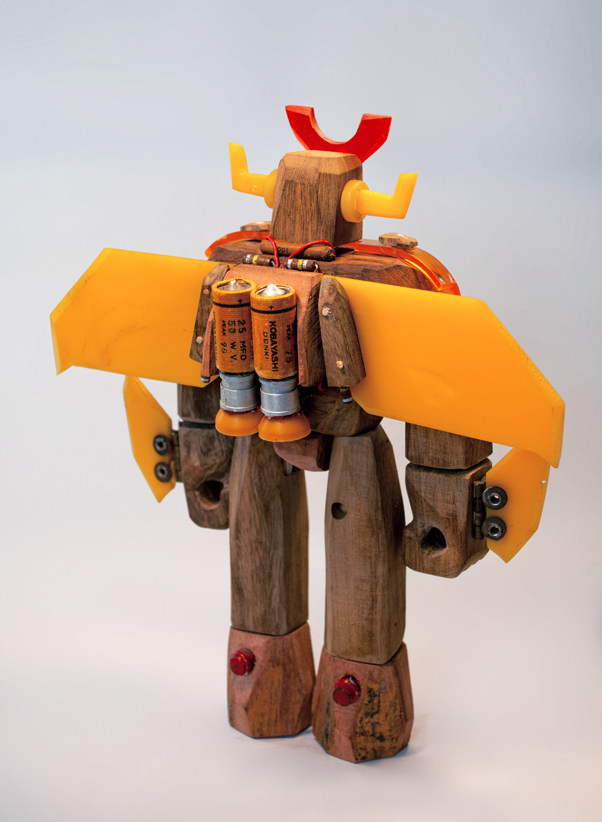 Arts and Crafts，Art toys，manual，Mecha，Mecha，woodiness，