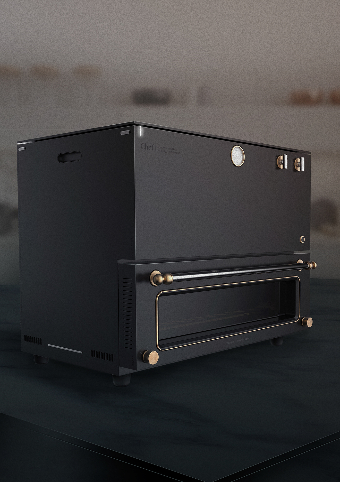 chef，oven，Smoke，practical，