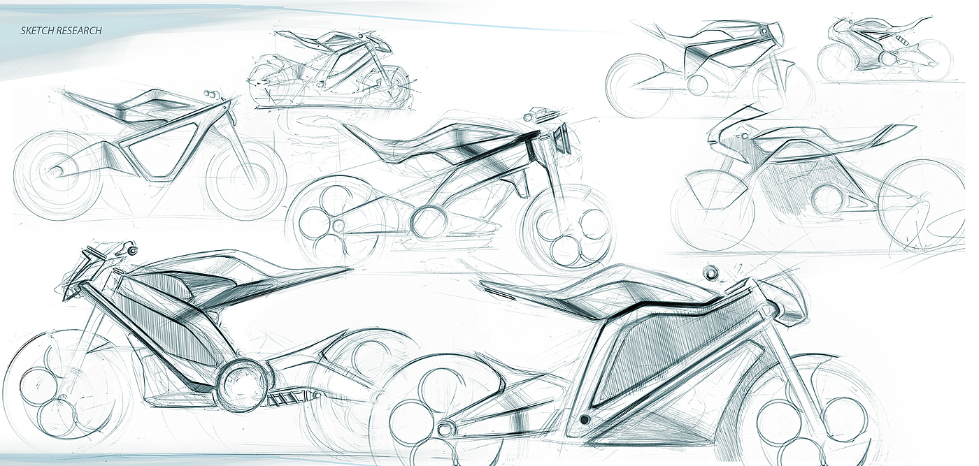 Porsche，motorcycle，practice，manuscript，