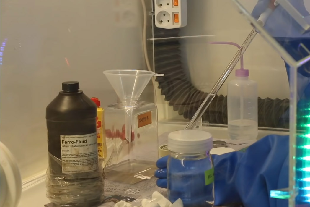 sound，visualization，Magnetic fluid，Bluetooth，speaker，