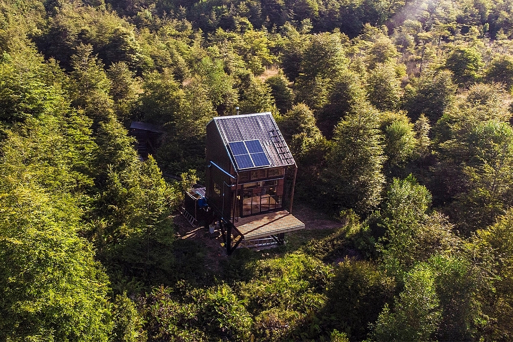 建筑，生态酒店，自然，小屋，旅行，