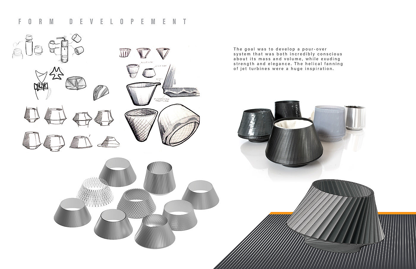 Coffee，Helix，kitchenware，Filter cup，